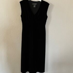 Jones New York Black Midi Dress